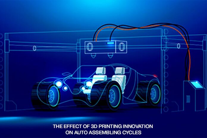 The Effect of 3D Printing Innovation on Auto Assembling Cycles